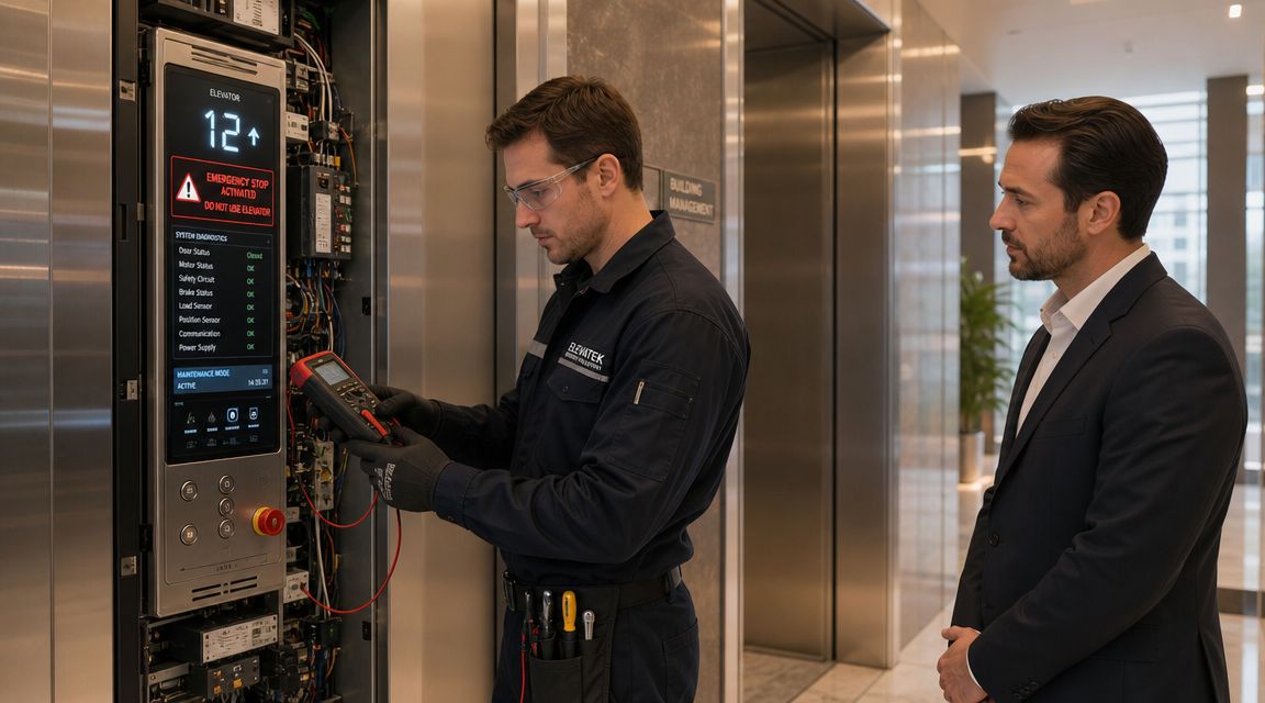 Navigating an Elevator Repair Emergency and Process