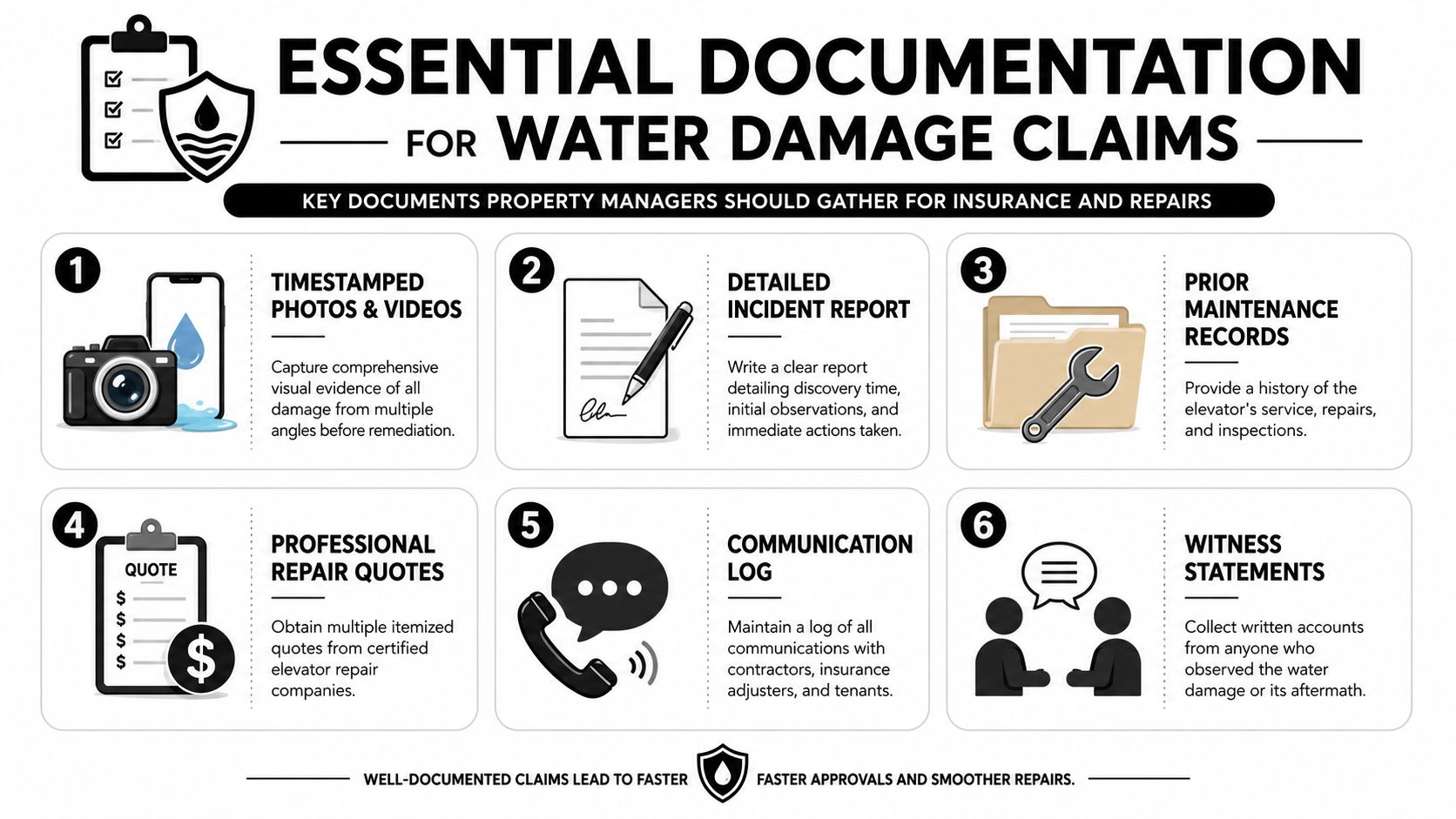 Documenting Damage for Insurance and Repairs