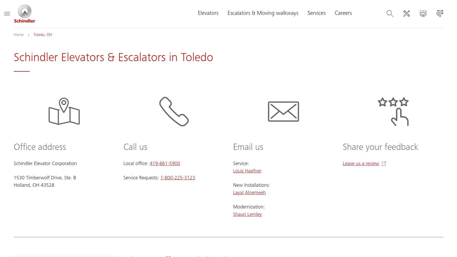 Schindler Elevator Corporation