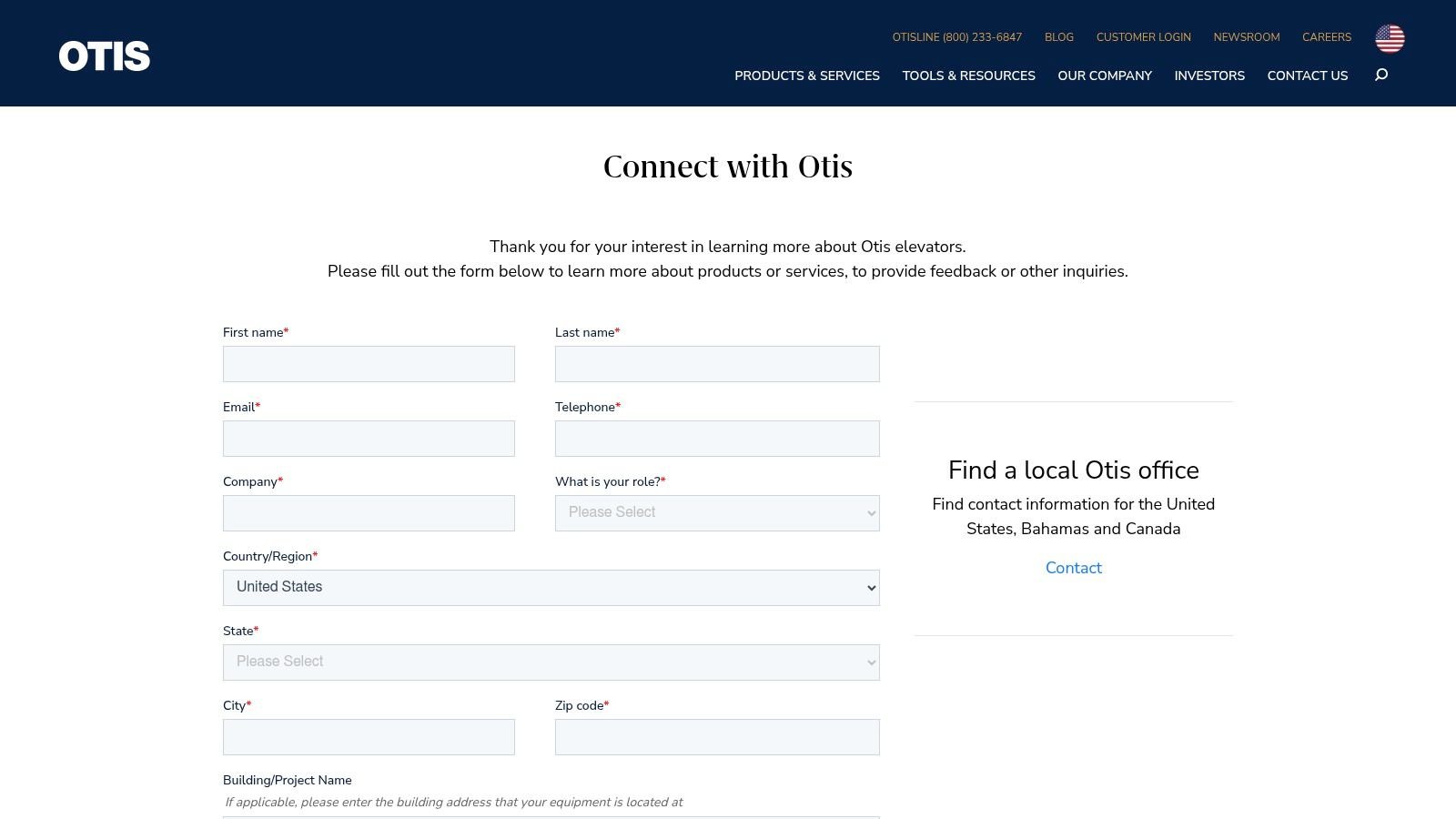 Otis Otis Signature Service