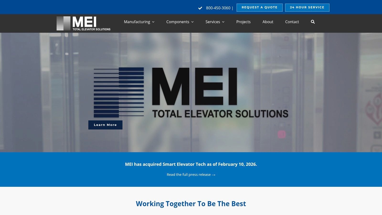 MEI, Total Elevator Solutions